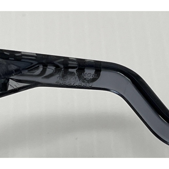 Oakley M Frame Crystal Black Gen 1 Mumba Sunglasses Black Iridium Lens Ear Socks - Picture 7 of 16